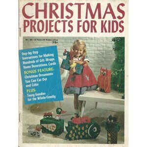 Christmas Projects for Kids Fun for the Whole Family Vintage 1970